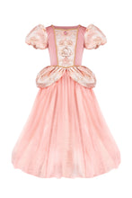 Afbeelding in Gallery-weergave laden, Great Pretenders Penelope Brocade Gown, Dusty Rose prinsessenjurk - maat 5/6 jaar - 32025

