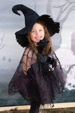 Afbeelding in Gallery-weergave laden, Great Pretenders Spiderweb Tutu en cape Spinnenweb, maat 4/6 jaar - 67395
