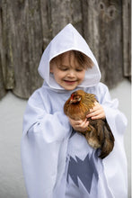 Afbeelding in Gallery-weergave laden, Great Pretenders Spooky Ghost Poncho - maat 5/6 jaar - 56505
