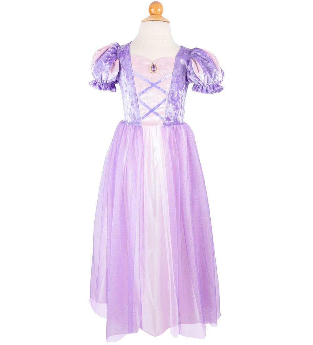 Great Pretenders Velvety Soft Once Upon a Tower Princess, maat 7-8 jaar -  34137