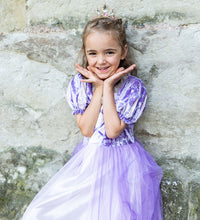 Afbeelding in Gallery-weergave laden, Great Pretenders Velvety Soft Once Upon a Tower Princess, maat 7-8 jaar -  34137
