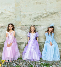 Afbeelding in Gallery-weergave laden, Great Pretenders Velvety Soft Once Upon a Tower Princess, maat 7-8 jaar -  34137
