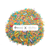 Afbeelding in Gallery-weergave laden, Grennn Speelrijst 'Wave' - regenboog Pastel - 750 gram
