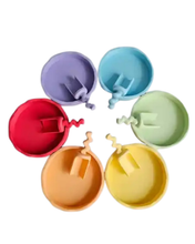 Afbeelding in Gallery-weergave laden, Grennn 'Wave' Pastelbakjes + schepjes - set 6 stuks Pastel
