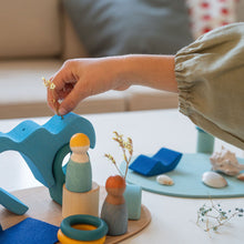 Afbeelding in Gallery-weergave laden, Grimm&#39;s houten speelset - Small World Play by the water - 07601
