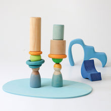 Afbeelding in Gallery-weergave laden, Grimm&#39;s houten speelset - Small World Play by the water - 07601
