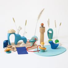 Afbeelding in Gallery-weergave laden, Grimm&#39;s houten speelset - Small World Play by the water - 07601

