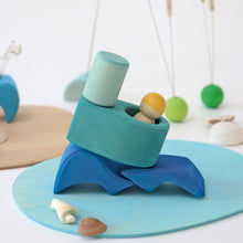 Afbeelding in Gallery-weergave laden, Grimm&#39;s houten speelset - Small World Play by the water - 07601
