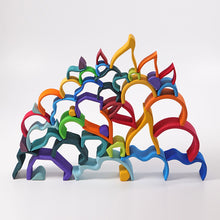 Afbeelding in Gallery-weergave laden, Grimm&#39;s houten speelset kleine watergolven - 10770
