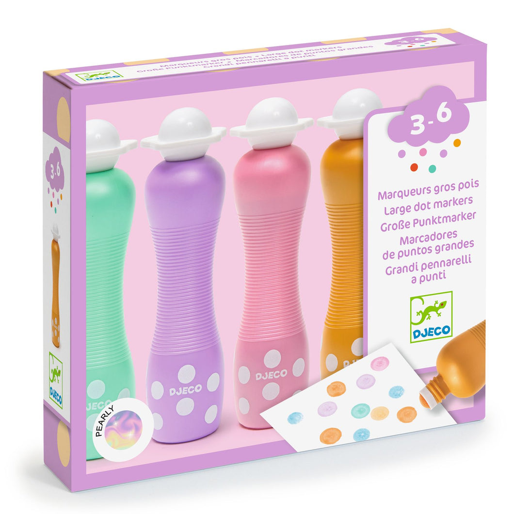 Grote puntmarkeringen schuimmarkers Pearly - DJ9058