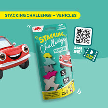 Afbeelding in Gallery-weergave laden, HABA - spel 6+ Stacking Challenge - Vehicles (voertuigen)
