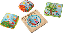 Afbeelding in Gallery-weergave laden, Haba houten puzzel - mijn favoriete seizoen - 302529
