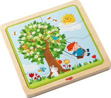 Afbeelding in Gallery-weergave laden, Haba houten puzzel - mijn favoriete seizoen - 302529
