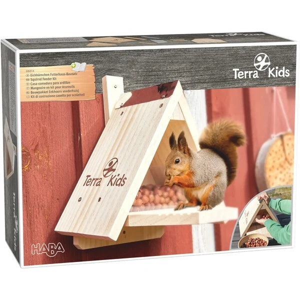 Haba Terra Kids bouwpakket eekhoorn voederhuis - 306914