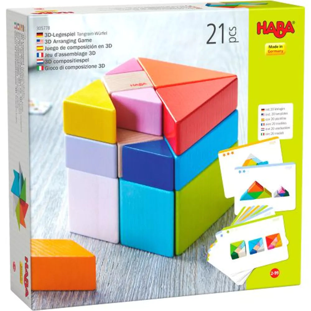 Haba 3D compositiespel Tangram kubus - 305778