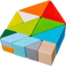 Afbeelding in Gallery-weergave laden, Haba 3D compositiespel Tangram kubus - 305778
