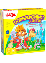 Afbeelding in Gallery-weergave laden, Haba spel 4+ Dobbelkoning Junior - 1307126005
