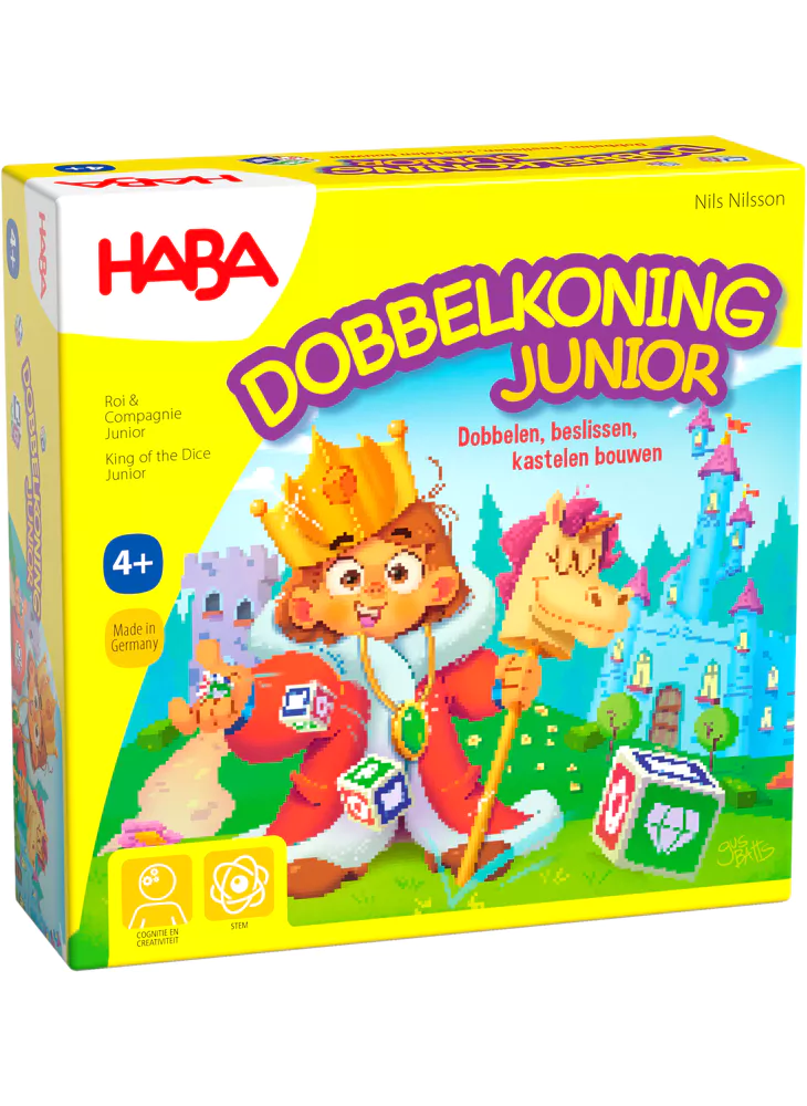 Haba spel 4+ Dobbelkoning Junior - 1307126005