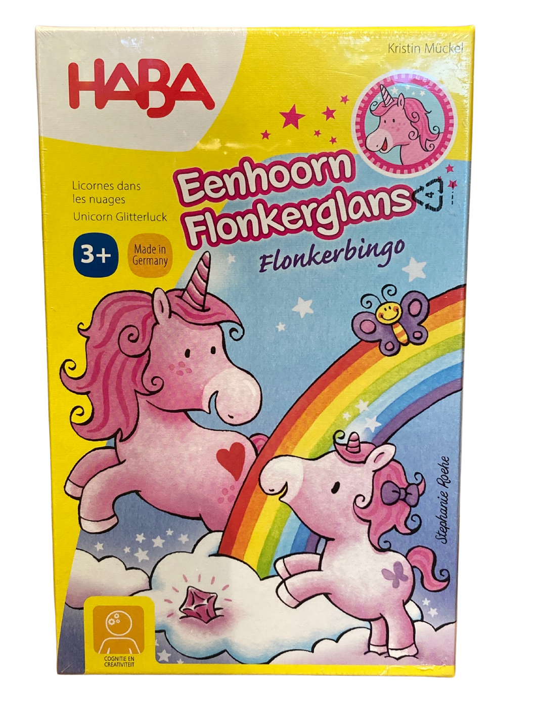 Haba spel 3+ Eenhoorn Flonkerglans Flonkerbingo - 303649