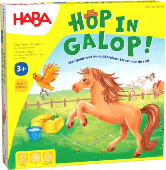 Haba Spel 3+ Hop in galop! - 5434