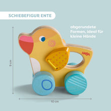 Afbeelding in Gallery-weergave laden, Haba houten duwfiguur eend
