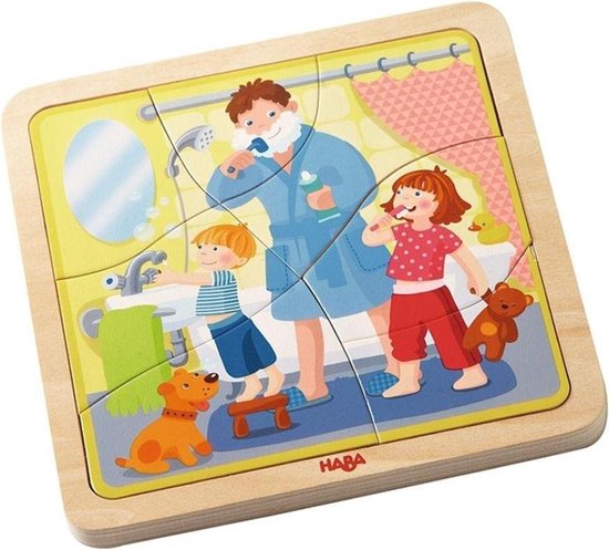 Haba houten puzzel Mijn dag - 302530