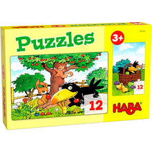 Afbeelding in Gallery-weergave laden, Haba puzzel 12 stukjes Boomgaard - 306163
