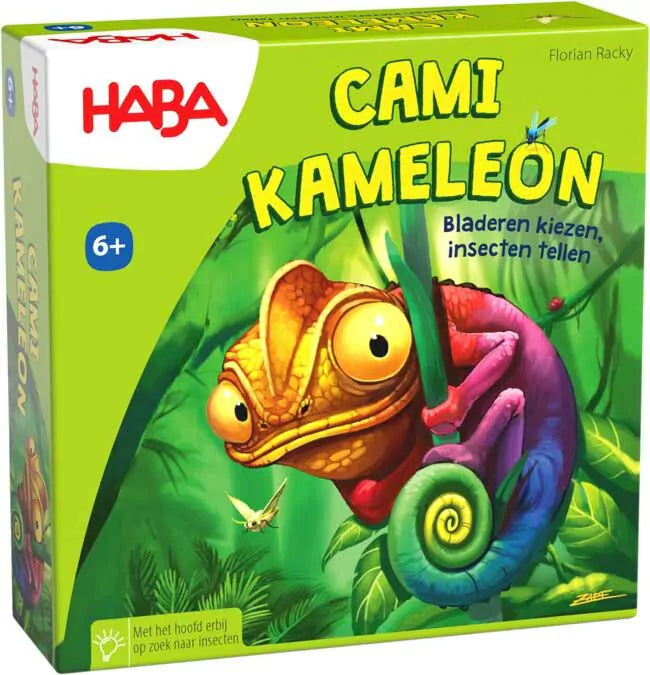 Robin Dirix 🩷 Haba spel 6+  Cami Kameleon - 1307140005