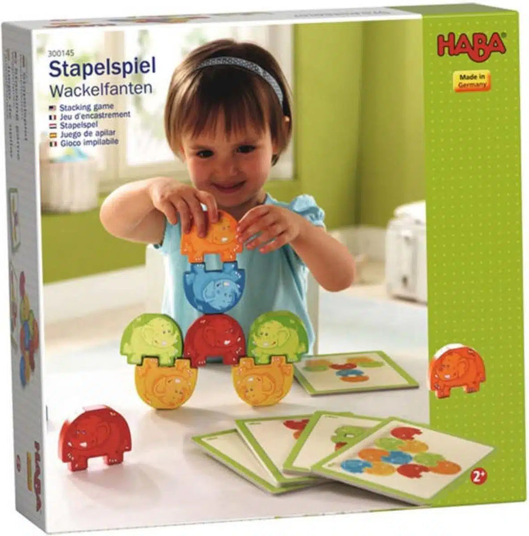 Haba stapelspel Waggelfanten - 300145