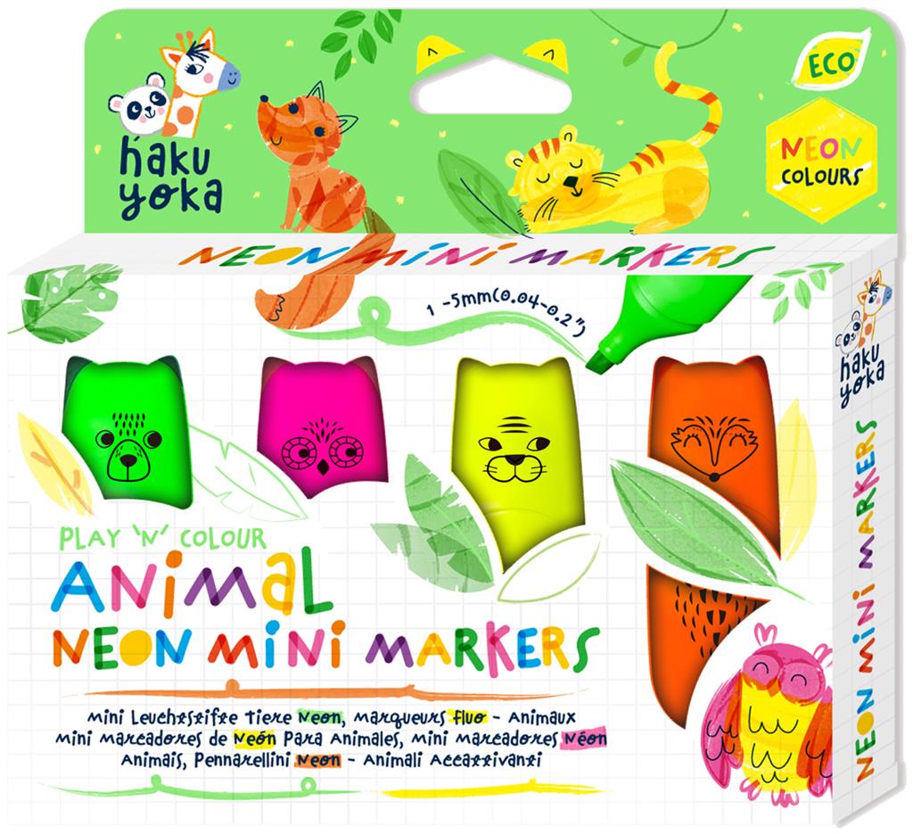 Haku Yoku mini markers - Neon Mini Markers