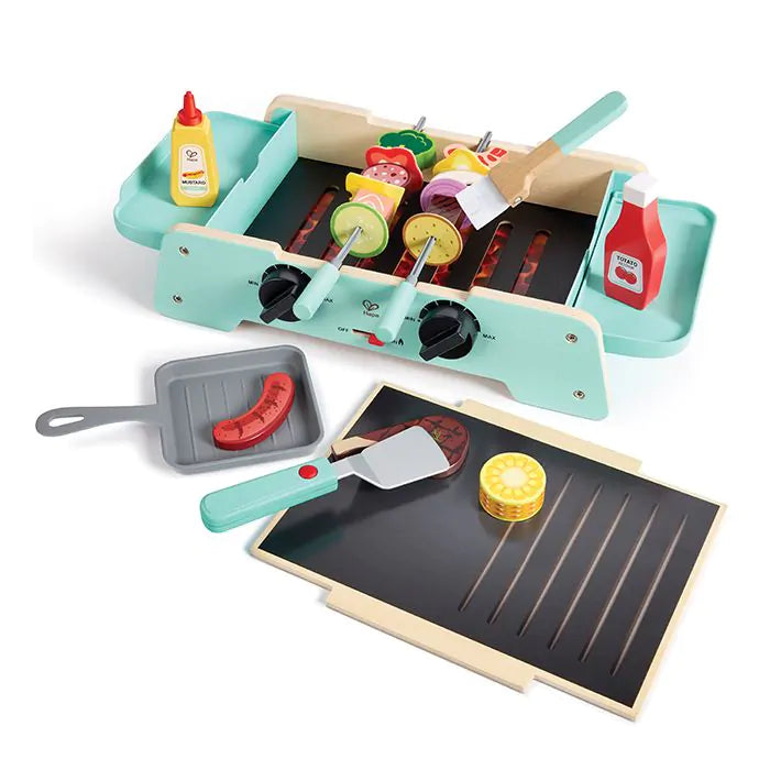 Hape Toys Sizzling Griddle & Grill BBQ - E3214