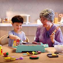 Afbeelding in Gallery-weergave laden, Hape Toys Sizzling Griddle &amp; Grill BBQ - E3214
