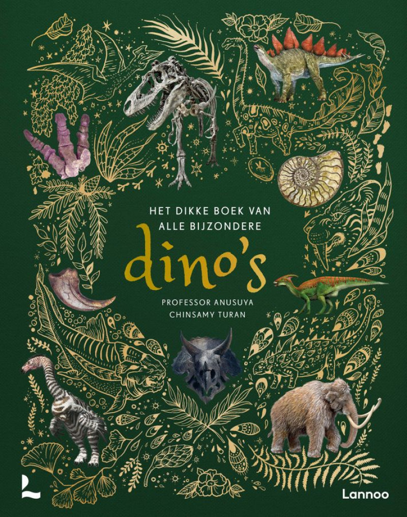 Terra Lannoo boek - Het dikke boek van alle bijzondere dino's
