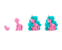 Afbeelding in Gallery-weergave laden, Arwen Noyez 🩷 Hey Clay 30138 Rainbow Unicorns - Cloudy 3 cans

