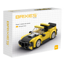 Afbeelding in Gallery-weergave laden, Brixies Plus racewagen geel - 222.103
