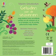 Afbeelding in Gallery-weergave laden, Usborne geluidenboek - Geluiden van de seizoenen - Sam Taplin
