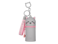 Afbeelding in Gallery-weergave laden, Legami Mini Kawaii - Coin Purse With Key Ring - Kitty Poes
