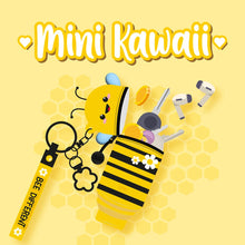 Afbeelding in Gallery-weergave laden, Legami Mini Kawaii - Coin Purse With Key Ring - Bee bijtje
