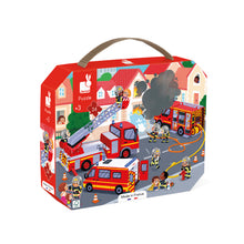 Afbeelding in Gallery-weergave laden, Janod Puzzel Brandweer 3+, 24 stukjes  - J02605
