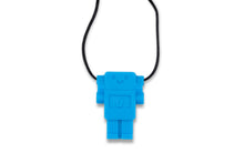 Afbeelding in Gallery-weergave laden, Jellystone Designs kauwsieraden - Kauwhanger robot Hawaïaans blauw
