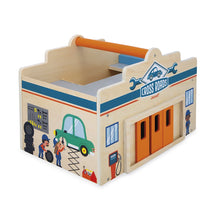 Afbeelding in Gallery-weergave laden, Janod houten garage Cross Roads - J05918
