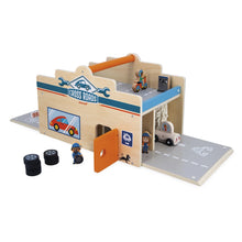Afbeelding in Gallery-weergave laden, Janod houten garage Cross Roads - J05918
