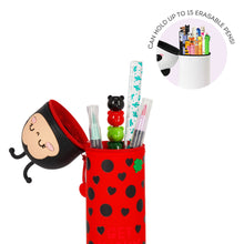 Afbeelding in Gallery-weergave laden, Legami 2 in 1 siliconen pennenzak - Kawaii Ladybug lieveheersbeestje - Secret 2026
