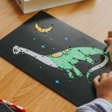 Afbeelding in Gallery-weergave laden, Kidywolf KIDYNEON - kit voor lichtgevende wanddecoratie - Dino
