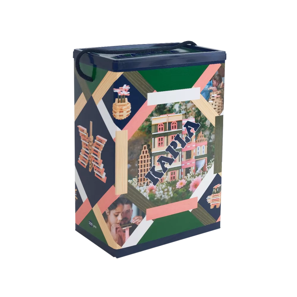 Kapla Lente barrel - box 200 plankjes