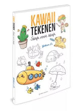 Afbeelding in Gallery-weergave laden, Unieboek - Kawaii tekenen stap voor stap 9+
