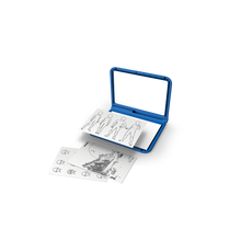 Afbeelding in Gallery-weergave laden, Kidywolf K-Draw - Pro Verlicht Tekenbord Blauw / Manga
