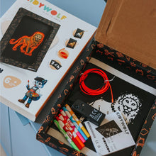 Afbeelding in Gallery-weergave laden, Kidywolf KIDYNEON - kit voor lichtgevende wanddecoratie - Dieren
