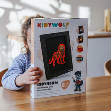 Afbeelding in Gallery-weergave laden, Kidywolf KIDYNEON - kit voor lichtgevende wanddecoratie - Dieren
