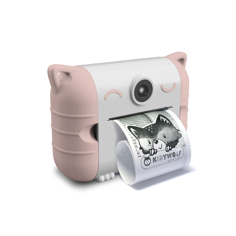 Kidywolf KIDYPRINT Thermische fotoprinter - Roze